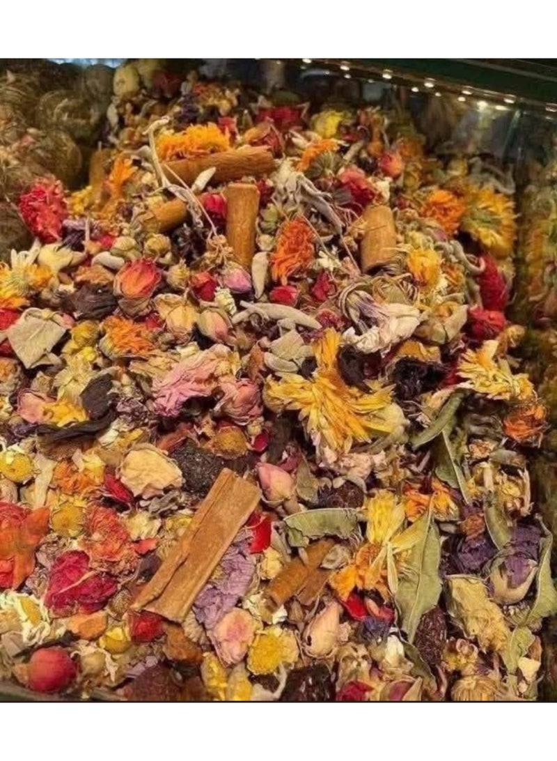 TOKY 100% Natural Herbal Tea٣٠٠ جرام شاي الأعشاب الطبيعي – خليط زهورات لتنقية الجسم ودعم المناعة - Image 3